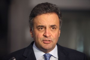 Aécio Neves presidente nacional do PSDB emite nota sobre filiação de Marina Silva ao PSB aecio neves - marina